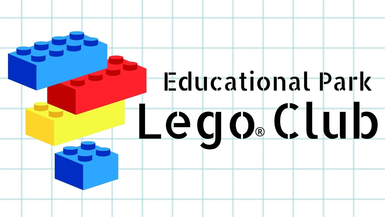 积木插图和 Lego Club 字样