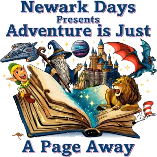 Newark Days 的冒险故事书主题宣传图